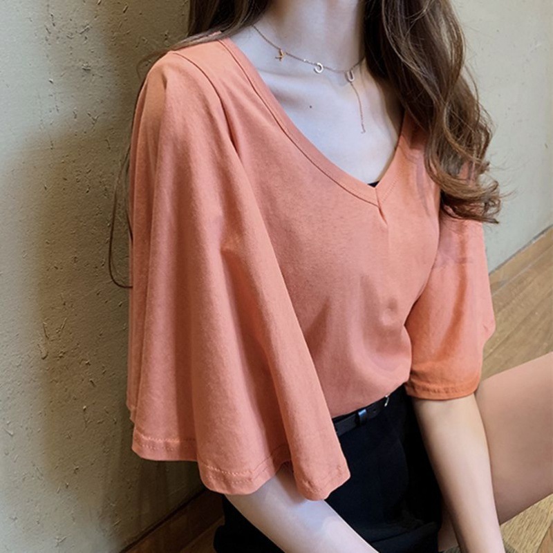 レディース 半袖Tシャツ トップス - 画像 (3)